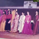 Bhumika Chawla Instagram - When I took part in the May Queen Ball in 1994 in Devlali and was May Queen Runner up ... This happens in Army .. My mother had taken part in the May Queen Ball in Calcutta in 1992 .. She always paved the path in Creativity .. Memories of the good old days