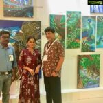 Bhumika Chawla Instagram - With various artists and their wonderful art work # in Dubai