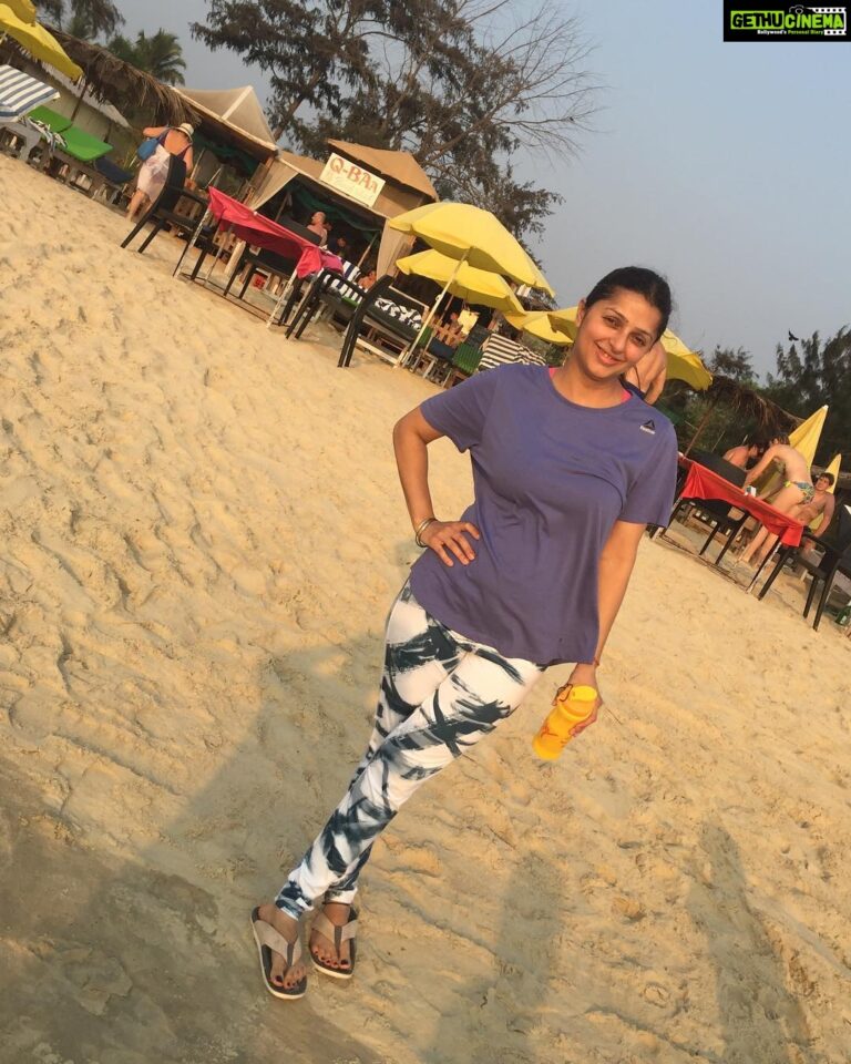 Bhumika Chawla Instagram - On the beach # natural # sunset light