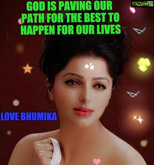 Bhumika Chawla Instagram - God knows best # and is doing the best for us #
