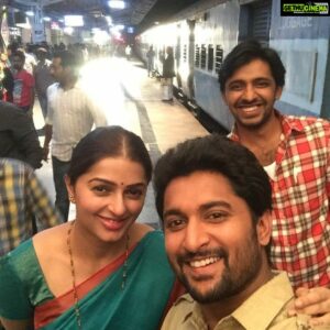 Bhumika Chawla Instagram - During the shooting of MCA # Nani and me # good times #