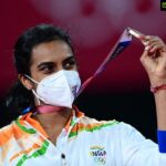 Bhumika Chawla Instagram - THE moment ❤️😊 WE ARE PROUD OF YOU ❤️😊 you are an inspiration 😊 @pvsindhu1