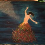 Bhumika Chawla Instagram - Painting after a long time # this isn't an original piece , inspired