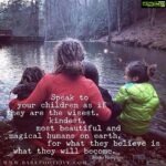 Bhumika Chawla Instagram - Children # life # treat them as kids with wisdom # .....