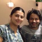 Bhumika Chawla Instagram – Time flies # been a year since this photo was clicked # with my brother and friend kailash kher # a soulful voice