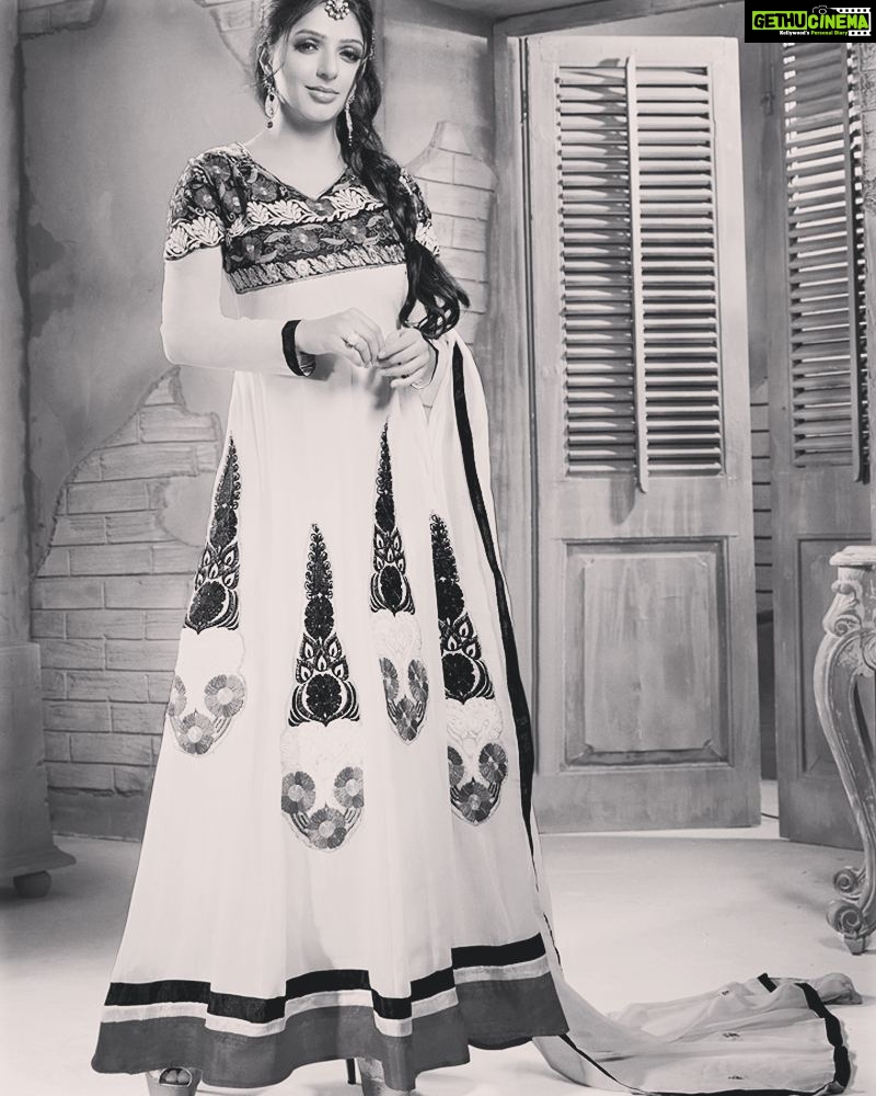 Bhumika Chawla Instagram - Indian # black and white #