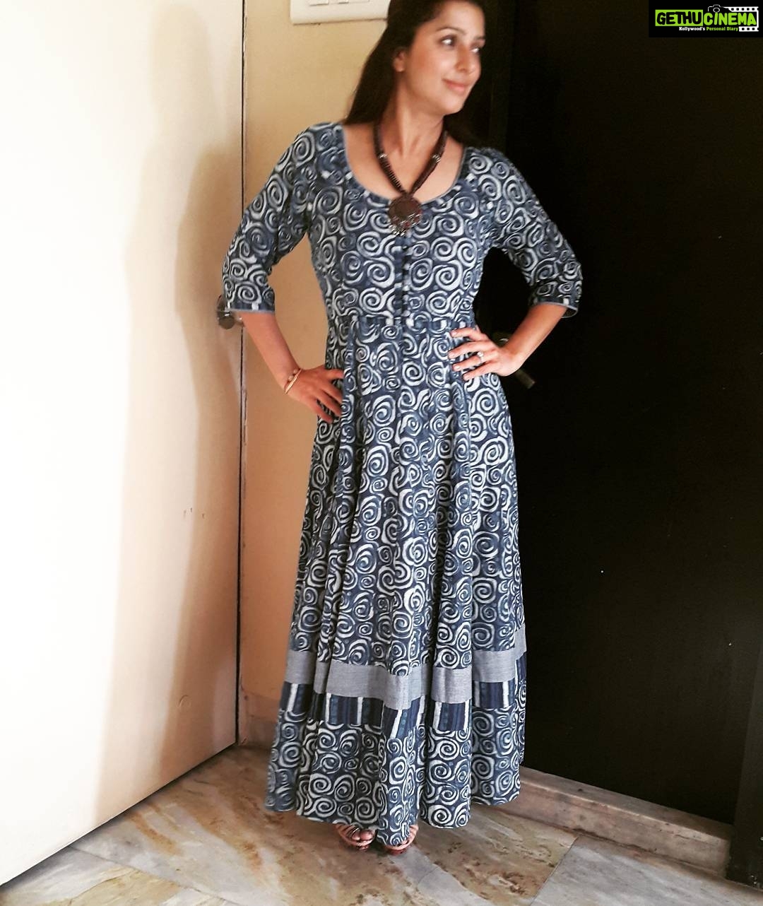 Bhumika Chawla Instagram - In Blue # stepping out for a music show