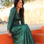 Bhumika Chawla Instagram - Outfit - @mallarybymallika