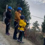 Bhumika Chawla Instagram – When you decide to go Zip lining … when the little one cheers you and motivates you and you decide to share the adventure … partners in crime ✨⭐️