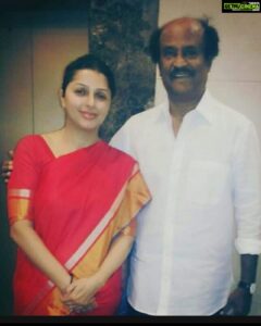 Bhumika Chawla Instagram - Wishing the MOST HUMBLE , amazing , simple real superstar .. Rajnikanth sir a very Happy Birthday 🌻 May God bless you with good health and long life