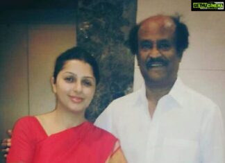 Bhumika Chawla Instagram - Wishing the MOST HUMBLE , amazing , simple real superstar .. Rajnikanth sir a very Happy Birthday 🌻 May God bless you with good health and long life
