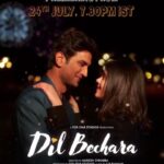 Bhumika Chawla Instagram – Premiers today 🌸💕 DIL  BECHARA-ORIGINAL … wishing the entire team all the very best … “ Sushant , where ever you are …. God bless you 🌸 “. Ek Tha Raja Ek Thi  Rani …. what an irony of a trailer we had to see …