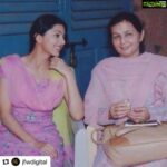 Bhumika Chawla Instagram - Just when two years have passed since you left us for another world though you are in our hearts forever Mom@❤️ #Repost @jfwdigital with @make_repost ・・・ Adorable picture of @bhumika_chawla_t and her mom on the sets of Sillunu oru kaadhal!❤️ . . . #jfw #jfwdigital #throwback #sillunuorukadhal #bhumika #celebrity #actress #throwback