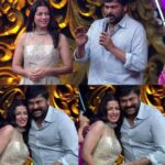 Bhumika Chawla Instagram - Some moments shared with Chiranjeevi Gaaru during the Zee Cine Award .. We had done a film together Jai Chiranjeeva a long time ago