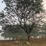 Bhumika Chawla Instagram - NATURE ... Nothing in the world can make one feel more peaceful and happy .. Rajamundry... a small city in the East Godavari District ... and then one gets back to where one lives ... leaves part of oneself with nature and gets back to the Real world ... or is this unreal where we live .. fast paced city life ... ... The two faces of the world .. natural and man made ... life in the fast track ... Moving on