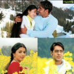Bhumika Chawla Instagram - Stills from Naam — shot with Ajay Devgan , directed by Aneez Bazmi — almost a decade ago .. unreleased ..