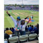 Bindu Madhavi Instagram - #indiavsbangladesh #worldcup2019 Edgbaston Stadium