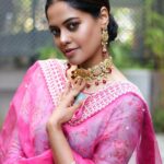 Bindu Madhavi Instagram - Soul on fleek Outfit - @Naazbynoor Jewellery - @Ishhaara Makeup - @artistrybyshanu Hair - @pui_c_ammy Photography - @sat_narain & @dilip.sarangan Styled by @Blueprint_By_Navya_Divya & @DesignByBlueprint