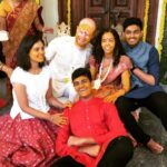 Bindu Madhavi Instagram - Let the Celebrations begin...... @varshagovindu #erik @charanmadhav #vishu