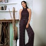 Bindu Madhavi Instagram - Dressed For Times Food Awards.... @chennaitimestoi Jumpsuit - @Platinoir Make Up & Hair - @Ramya_Mua Photography - @PrachuPrashanth Styled by @Blueprint_By_Navya_Divya & @DesignByBlueprint