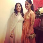 Bindu Madhavi Instagram – Chance made us Neighbours, hearts made us friends…. @kavitalunawath 💕