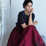 Bindu Madhavi Instagram - Elegance is a personality...... @waranyogesh_v @ektanahar07 👗- @vivekarunakaran