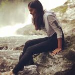 Bindu Madhavi Instagram - Run wild and free like a waterfall - @anamikawrites