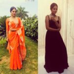 Bindu Madhavi Instagram - Day n night 👀 Styled by my darling gal @aran.amritharam