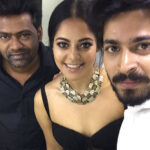 Bindu Madhavi Instagram - Cycle gap selfies..... @pradeepmilroy @harish_kalyan @tnalimitton #deva
