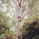 Bindu Madhavi Instagram - When I asked mom to make drumstick sambar.... this is what she asked me to do to haveit..... #villagestyle #villagemarket #drumstickcustom