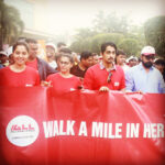 Bindu Madhavi Instagram - A campaign to create awareness against domestic violence.... walk a mile in her shoes @varusarathkumar @onlynikil #sarathkumar #sidharth #neerajamalik #saveshakti #allladiesleague
