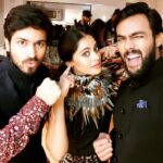 Bindu Madhavi Instagram - And we done with our respective acts..... 😬😬😬.... #stage #dance #performance #withthesecrazies #london Eventim Apollo