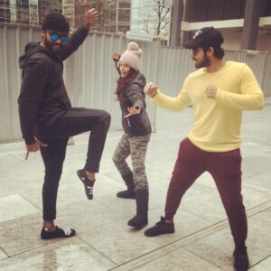 Bindu Madhavi Instagram - London diaries..... @harish_kalyan @actorarav
