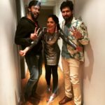 Bindu Madhavi Instagram - And we done with our respective acts..... 😬😬😬.... #stage #dance #performance #withthesecrazies #london Eventim Apollo