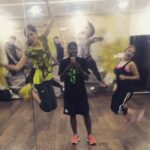 Bindu Madhavi Instagram - Zumba with amru.... #senthilclass ##workoutmode