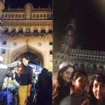 Bindu Madhavi Instagram - Experienced the magic of Ramadan in old city around Charminar. Eid Mubarak to all of you...... #hyderabad #latenightwalks #nightbazaar #festivmood #glitters #haleem