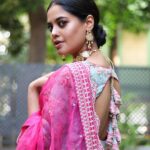 Bindu Madhavi Instagram - Soul on fleek Outfit - @Naazbynoor Jewellery - @Ishhaara Makeup - @artistrybyshanu Hair - @pui_c_ammy Photography - @sat_narain & @dilip.sarangan Styled by @Blueprint_By_Navya_Divya & @DesignByBlueprint