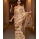 Bindu Madhavi Instagram - For the launch of Aha OTT platform Saree - @MerasalOfficial H + M - @Danam_Mua / @VurveSalon Photography - @Mahesh_Namburi Styled by @Blueprint_By_Navya_Divya & @DesignByBlueprint