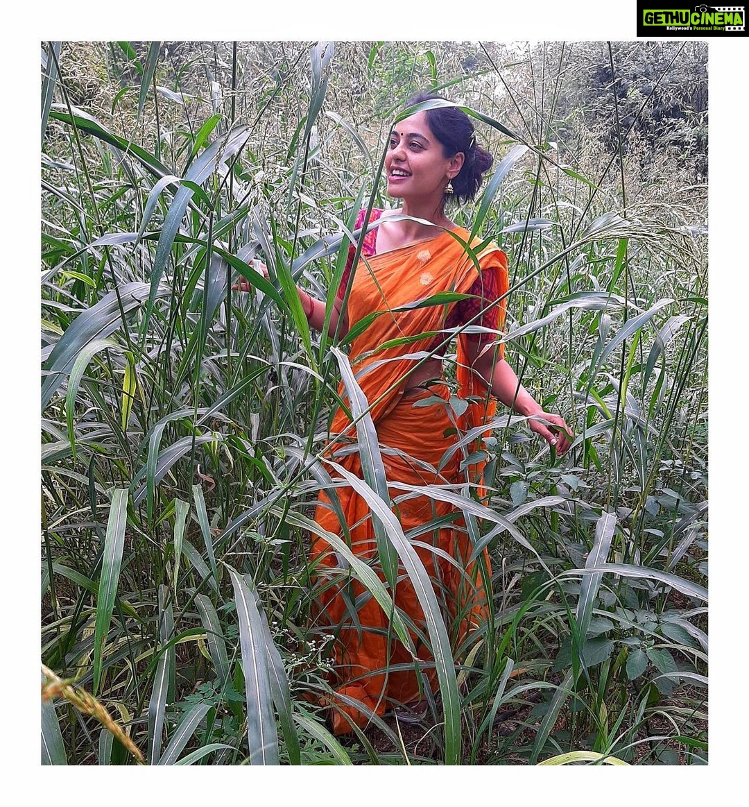 Bindu Madhavi Instagram - You can take d girl out of the village, but you sure can’t take the village out of the girl....🌾🌴🌿