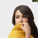 Catherine Tresa Instagram - My expression after listening to Shweta on her zoom video call (found that hilarious 😂) #fridayvibesornot Outfit by @_deepthee_ Earrings and ring by @amrapalijewels Hair and makeup by @officialsandysartistry Styled by @sandysartistry Assisted by @statements_by_sushrithaanirudh Captured by @pratimareddy Assisted by @venkatbattula1
