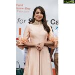 Catherine Tresa Instagram - I like how we are all finding different ways to be a part of a good cause. Awareness is the first step. Almost 75% of all cancers can be prevented by making better lifestyle choices. We can prevent and fight cancer. And a huge shout out to Apollo cancer Hospitals for relentlessly fighting this battle against cancer through events like "I am and I will ". Happy to be a part of it and hope we keep creating more awareness. #preventcancer #cancercanbecured #iamandiwill #apollohospitals