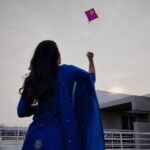 Catherine Tresa Instagram - Wishing you a string of joy 🪁🪁🪁☺️☺️. Happy Pongal and Makar Sankranti 🤗. #happysankranti #joyandprosperity #festivalsareallaboutlove #flyashighasakite #loveandlight Note: While we find joy in flying kites on Sankranti, let's be sensitive towards birds, animals and our environment by choosing cotton threads for our kites and not the banned Manja (synthetic threads) which are extremely harmful. Our joy should not end up becoming misery to others.