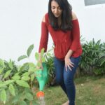 Catherine Tresa Instagram – I’ve accepted  the #HaraHaiTohBharaHai #GreenindiaChallenge and planted 3 saplings at home ☺️.
I can’t stress enough on the need for us to plant more trees considering the rate at which we are chopping them down. 
Thank you Santosh garu for coming up with this initiative. Also nominating @worldofsiddharth @atharvaamurali @aryaoffl
to plant 3 trees & continue the chain. 

Requesting all of you to also do your bit and plant a tree wherever you can☺️
#treesgiveusoxygen #plantasapling