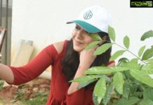 Catherine Tresa Instagram - I've accepted the #HaraHaiTohBharaHai #GreenindiaChallenge and planted 3 saplings at home ☺️. I can't stress enough on the need for us to plant more trees considering the rate at which we are chopping them down. Thank you Santosh garu for coming up with this initiative. Also nominating @worldofsiddharth @atharvaamurali @aryaoffl to plant 3 trees & continue the chain. Requesting all of you to also do your bit and plant a tree wherever you can☺️ #treesgiveusoxygen #plantasapling
