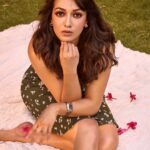 Catherine Tresa Instagram – 🌺That floral feeling 🌺Hair and makeup by @ronan_mili Captured by @artem.enterprise Assisted by @venkatbattula1