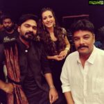 Catherine Tresa Instagram - Our proud faces this evening on having wrapped up the film😎😎 #vantharajavathaanvaruven