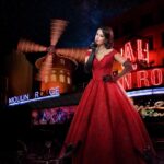 Catherine Tresa Instagram - My favorite of the two looks. Moulin Rouge @karthiksrinivasan007. Once Upon A Time. Have a great weekend everyone 😘😘