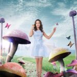 Catherine Tresa Instagram - Me playing Alice in Wonderland 😄😄 for @karthiksrinivasan007 2018 calendar Once Upon A Time.
