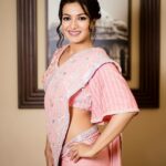 Catherine Tresa Instagram - Kalakalappu 2 promotions. Photo credits @kiransaphotography Outfit by @sashivangapallicouture Hair and Makeup @ritesh_yadav_makeup_artist @talekarvaijayanti Jewelry by @radhikadiamonds.m