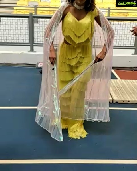 Catherine Tresa Instagram - Getting my moves right. #natchathiravizha2018 #kualalumpur